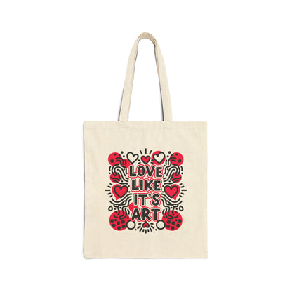 Love Like It's Art - Tote Bag