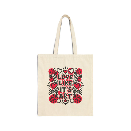 Love Like It's Art - Tote Bag