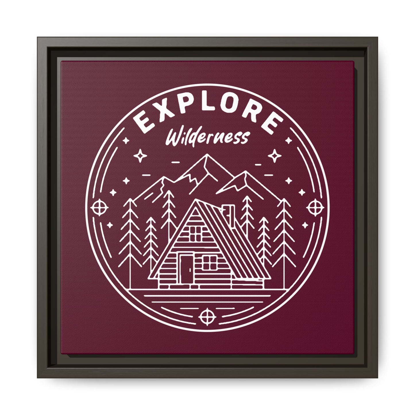 Explore Wilderness - Framed Canvas