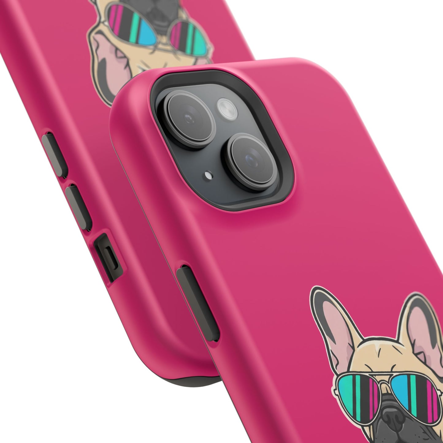 French Bulldog with Sunglasses - Magnetic Phone Case