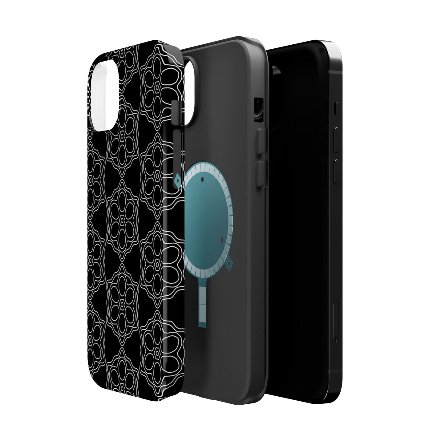 Geometric Sacred Flower - Magnetic Phone Case