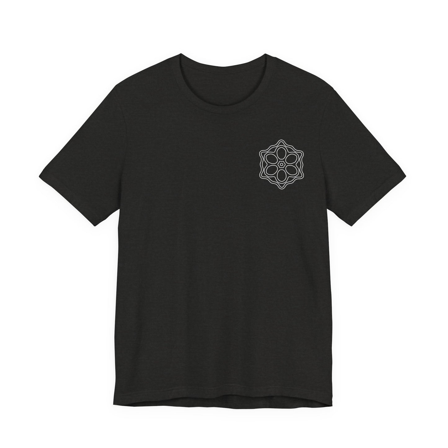 Unisex Boho Mandala Tee, Relaxed Fit Cotton Shirt, Perfect for Yoga Lovers, Meditation, Gift for Her, Vacation Wear, Everyday Comfort