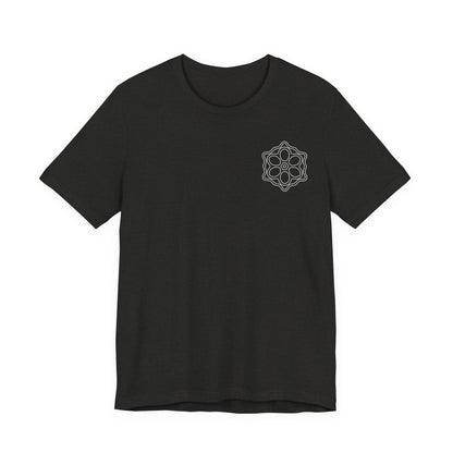 Unisex Boho Mandala Tee, Relaxed Fit Cotton Shirt, Perfect for Yoga Lovers, Meditation, Gift for Her, Vacation Wear, Everyday Comfort