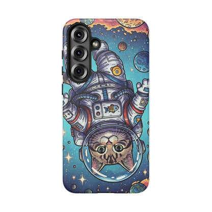 Astronaut Cat - Tough Phone Case
