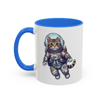 Astronaut Cat - Colorful Mug
