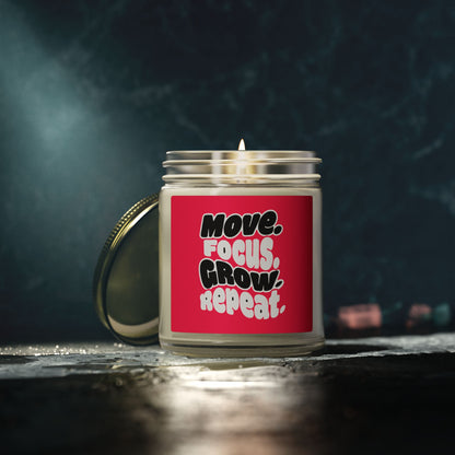 Move. Focus. Grow. Repeat. - Scented Candle