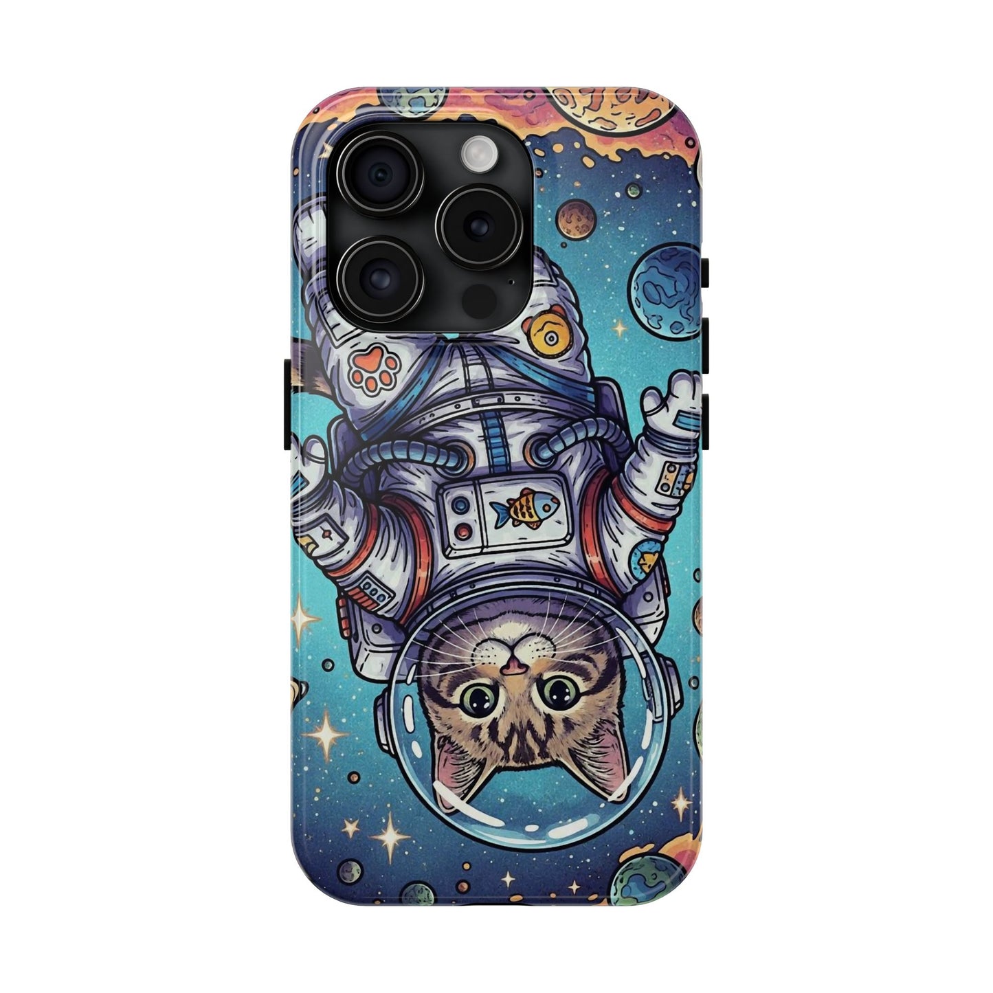 Astronaut Cat - Phone Case