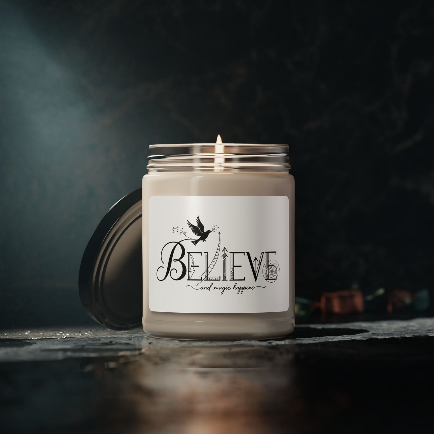 Believe and Magic Happens - Scented Candle