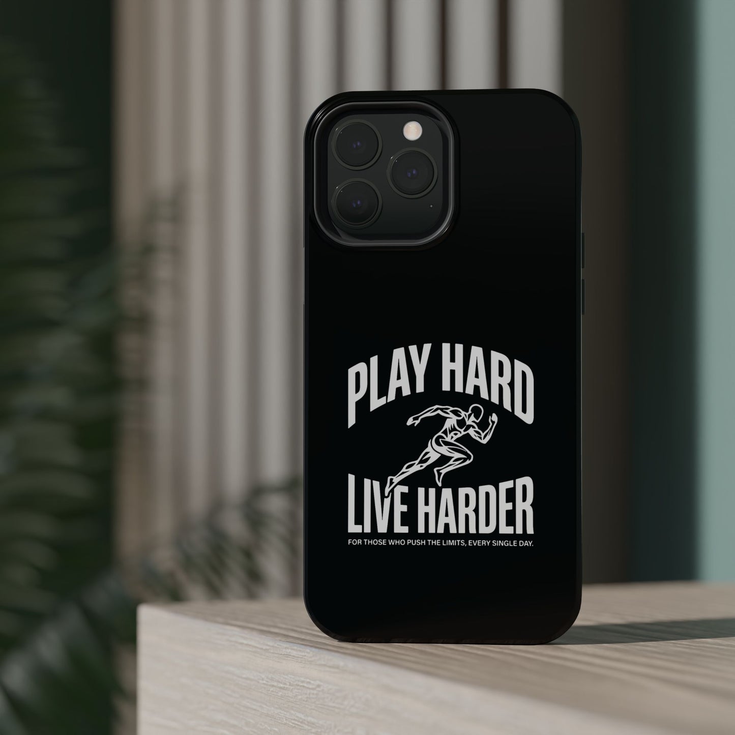 Play Hard / Live Harder - Magnetic Phone Case