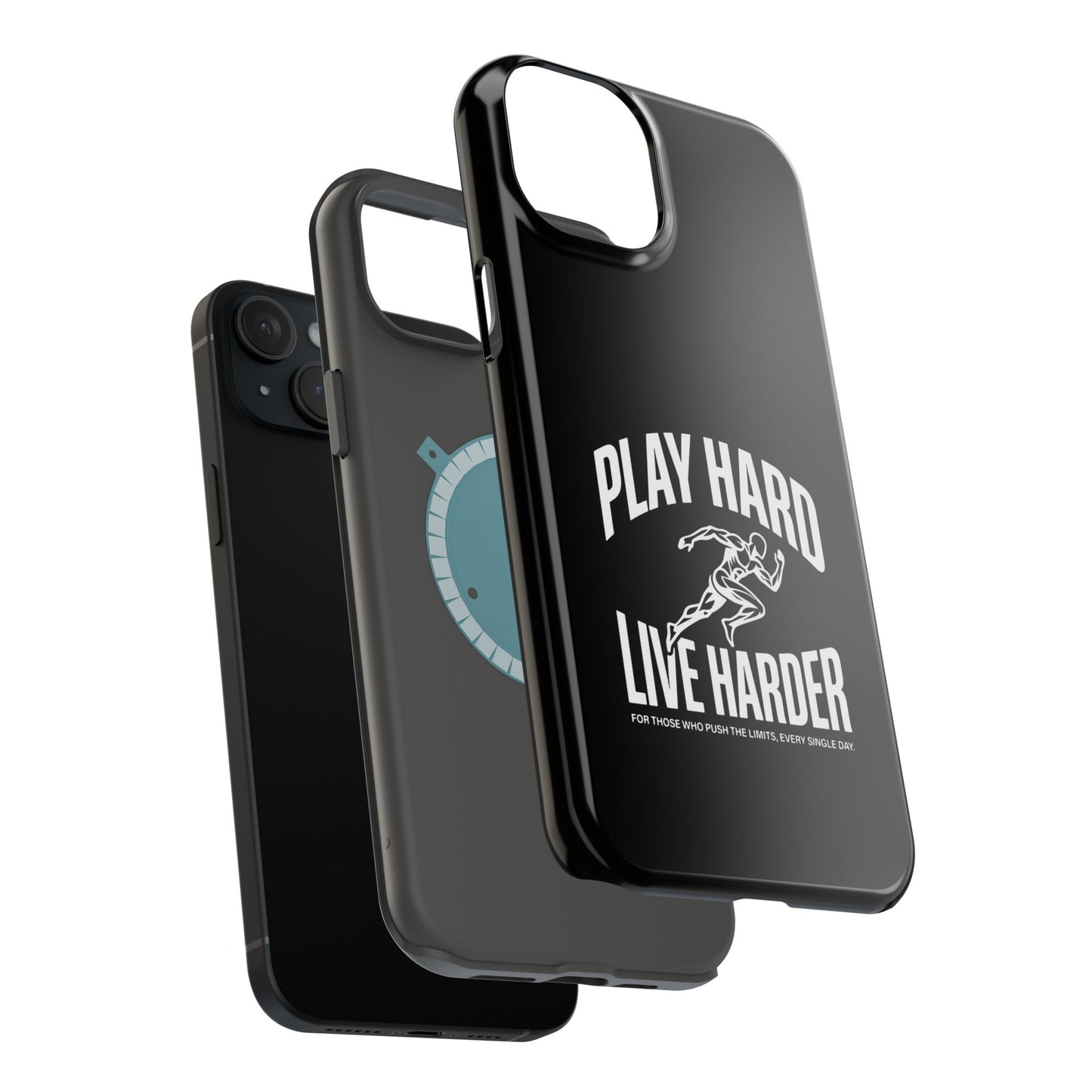 Play Hard / Live Harder - Magnetic Phone Case