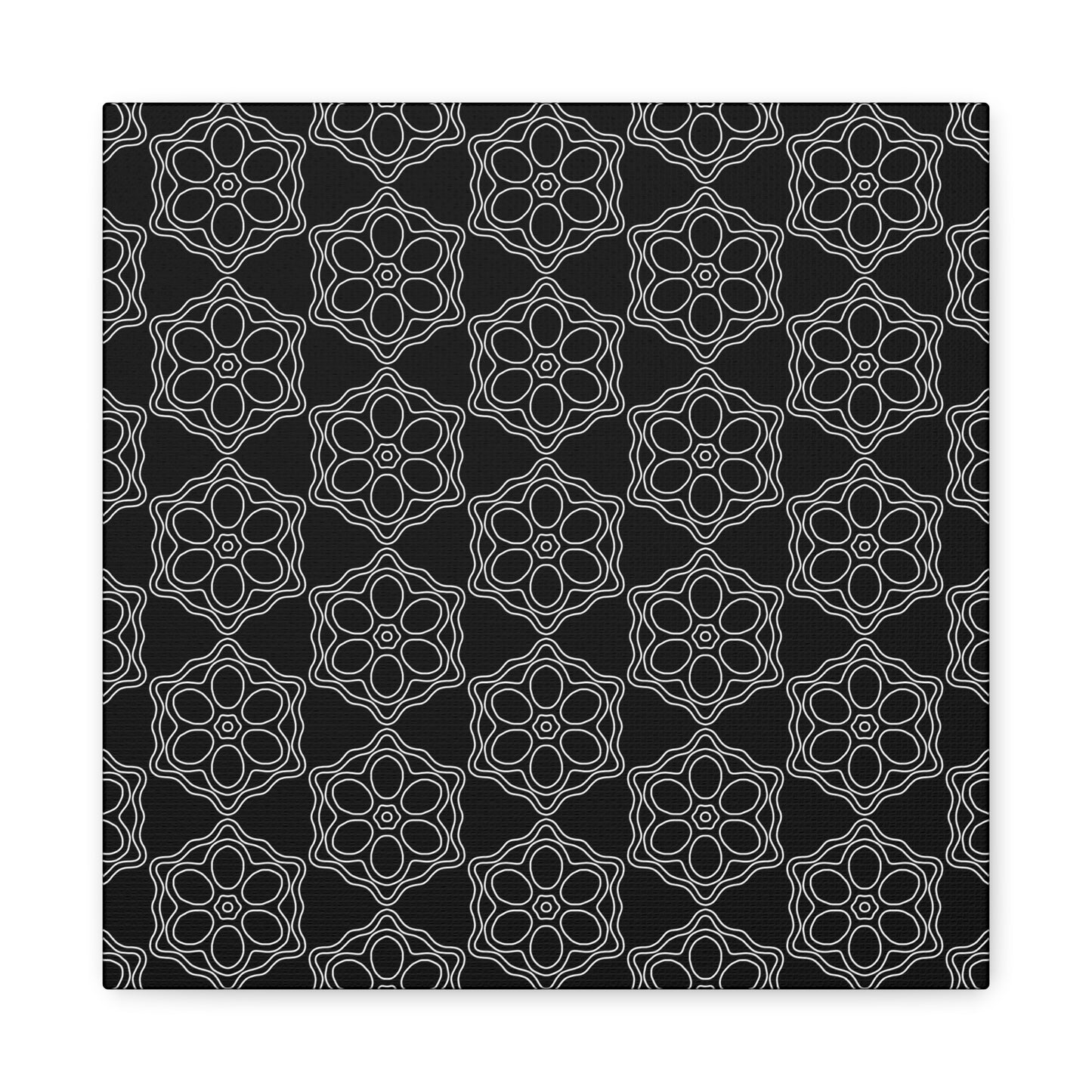 Geometric Sacred Flower - Canvas
