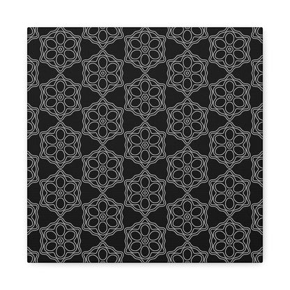 Geometric Sacred Flower - Canvas