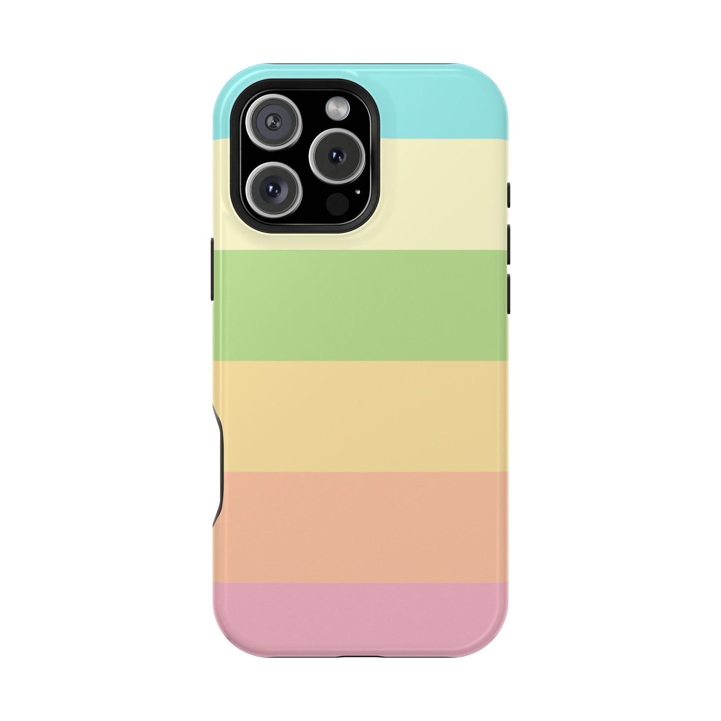 Pastel Stripes - Magnetic Phone Cover
