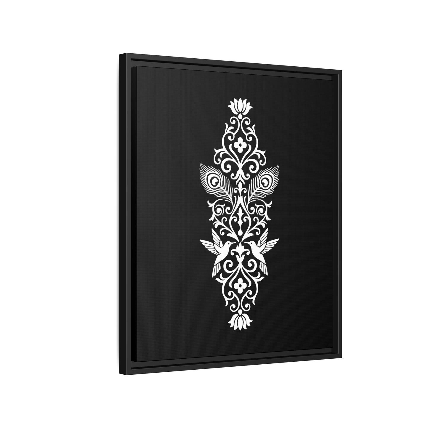 Hummingbird Soulmates - Framed Canvas