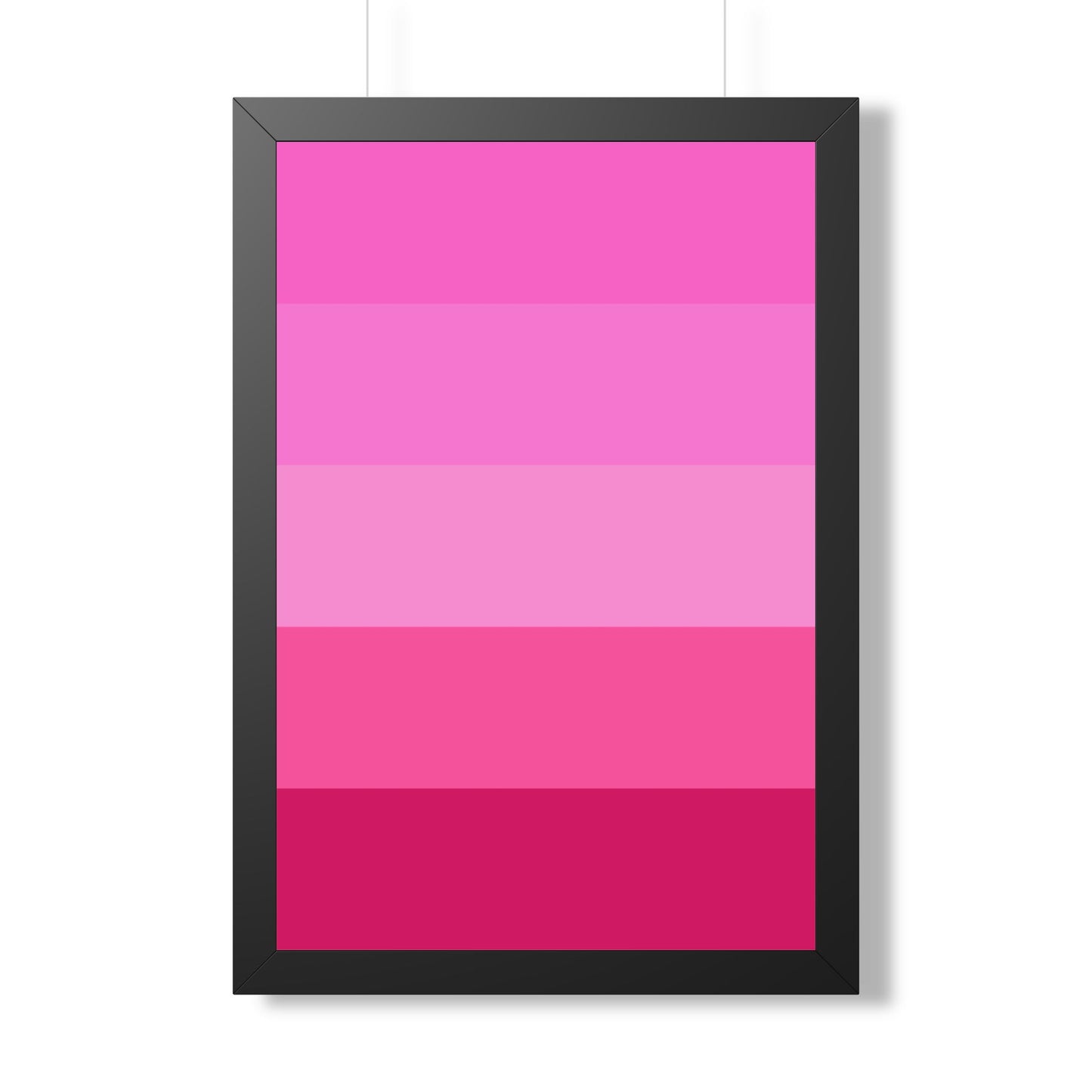 Valentine Rose Colors - Framed Poster
