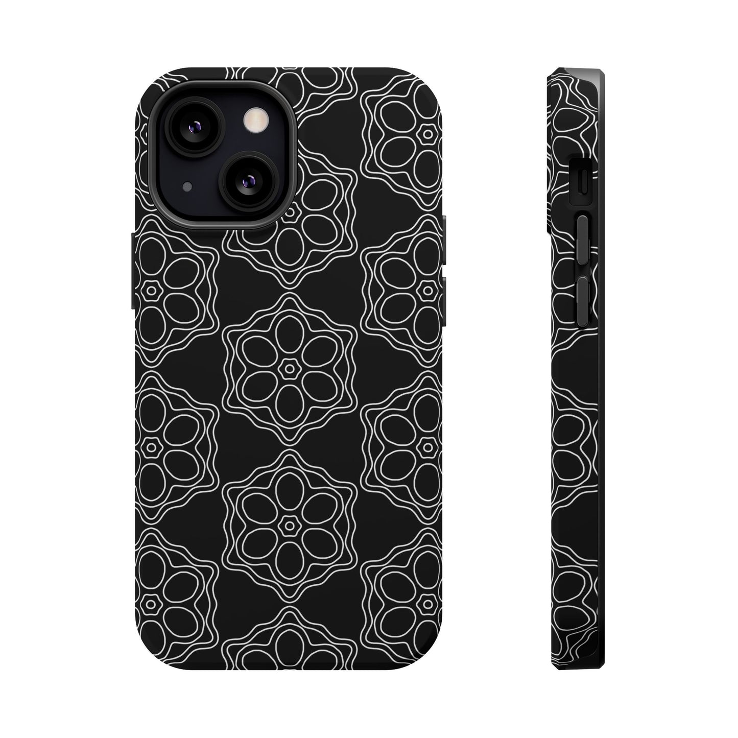 Geometric Sacred Flower - Magnetic Phone Case