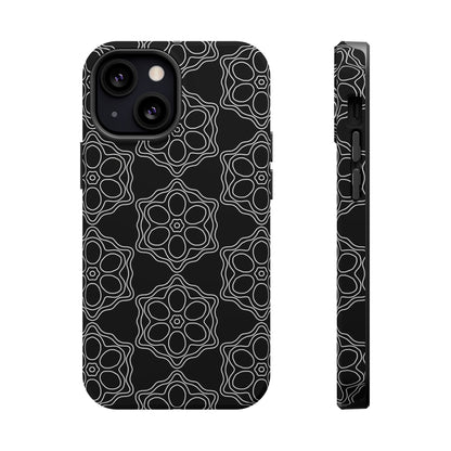Geometric Sacred Flower - Magnetic Phone Case