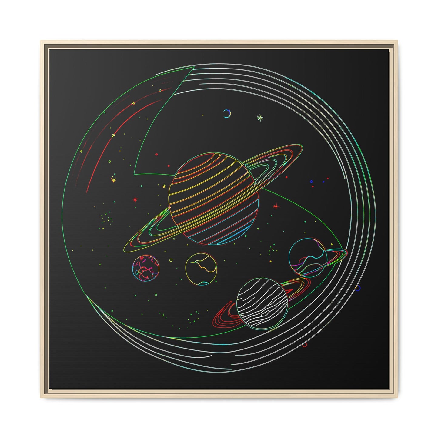 COSMOFX - Framed Canvas