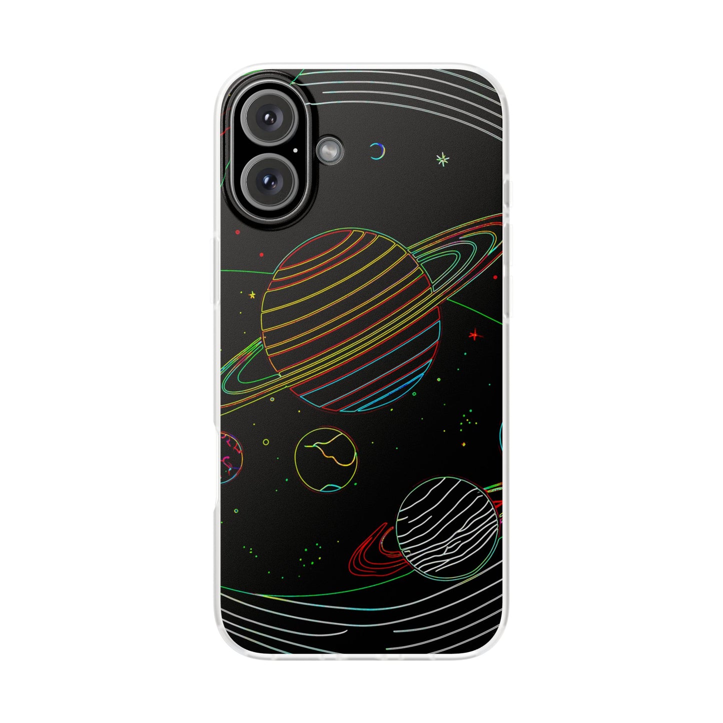 Galaxy-Inspired Flexi Cases, Vibrant Phone Covers, Space-Themed Accessories, Cosmic Gifts for Astronomers, Unique Phone Protectors
