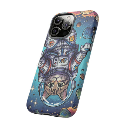 Astronaut Cat - Tough Phone Case