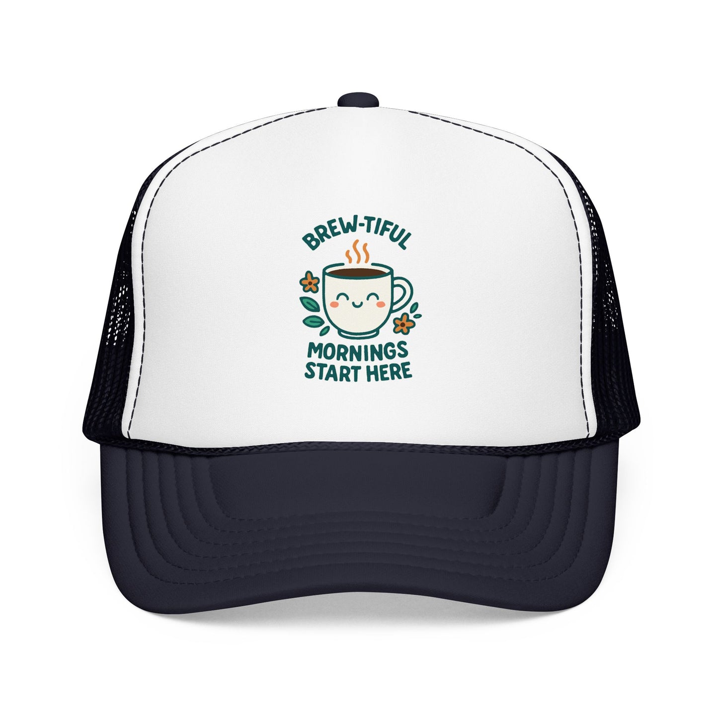 Brew-tiful Mornings Start Here - Cap