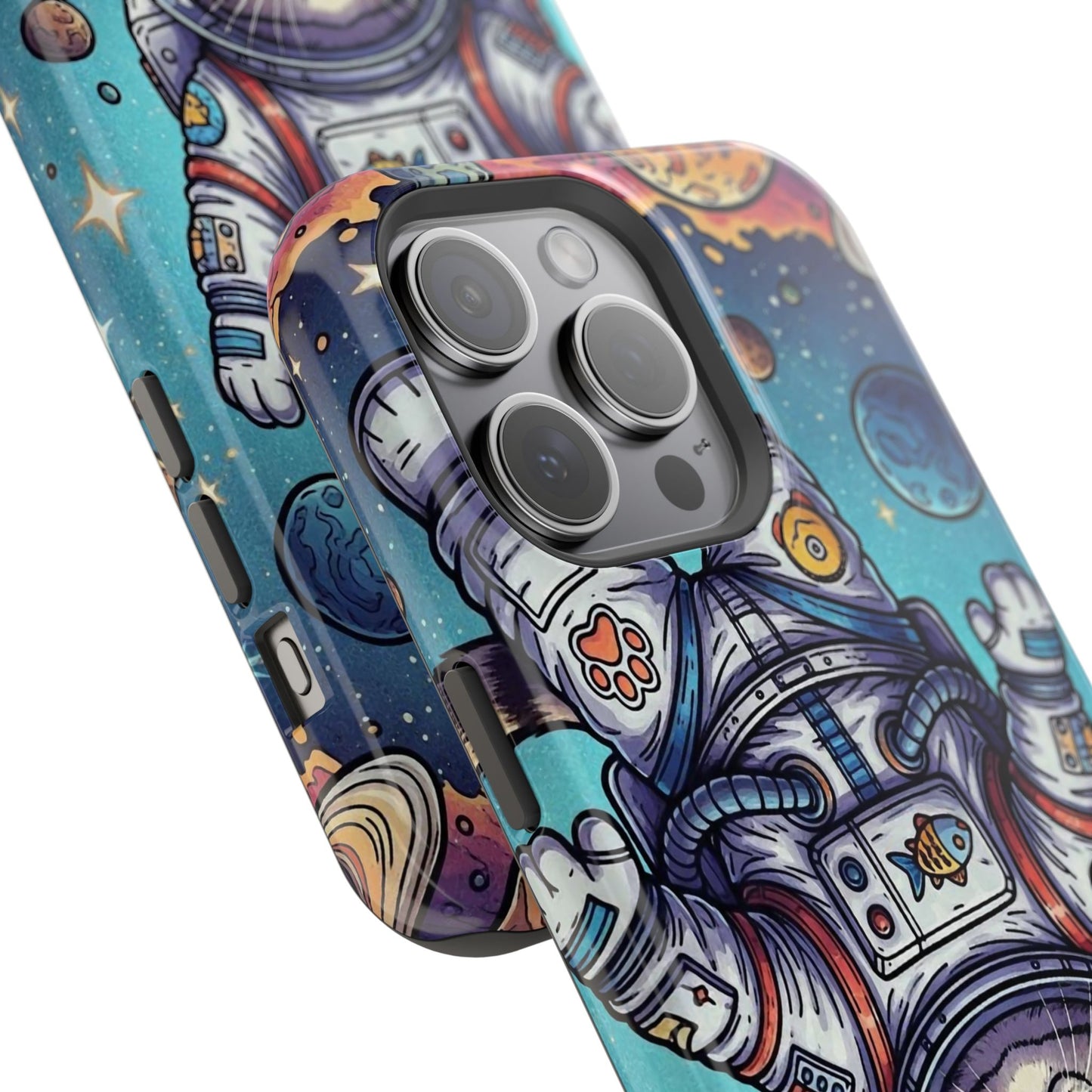 Astronaut Cat - Magnetic Phone Case
