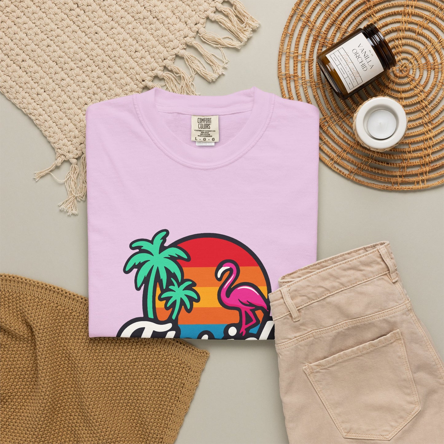 Florida Sunset Palm - T-Shirt