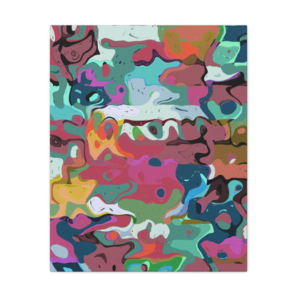 Colorful Abstract Marble - Canvas
