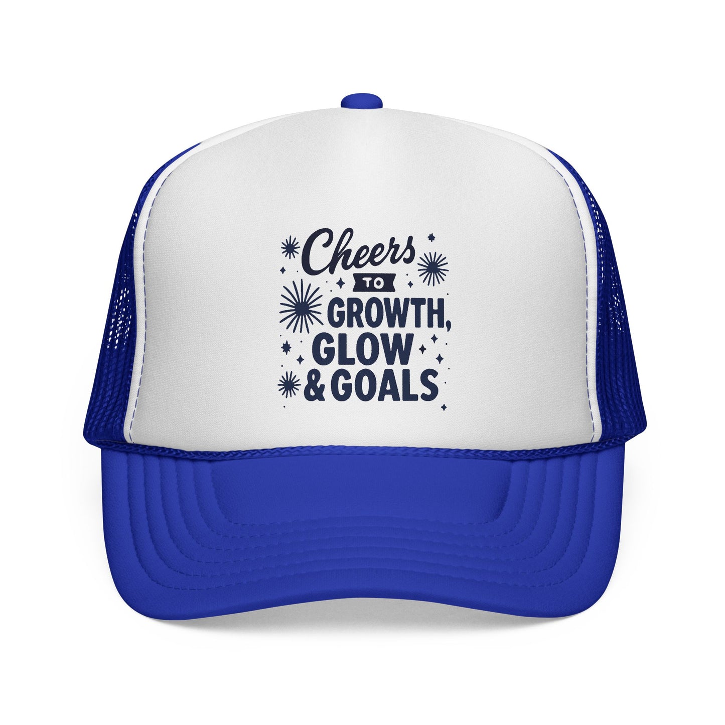 Cheers to Growth, Glow & Goals - Cap