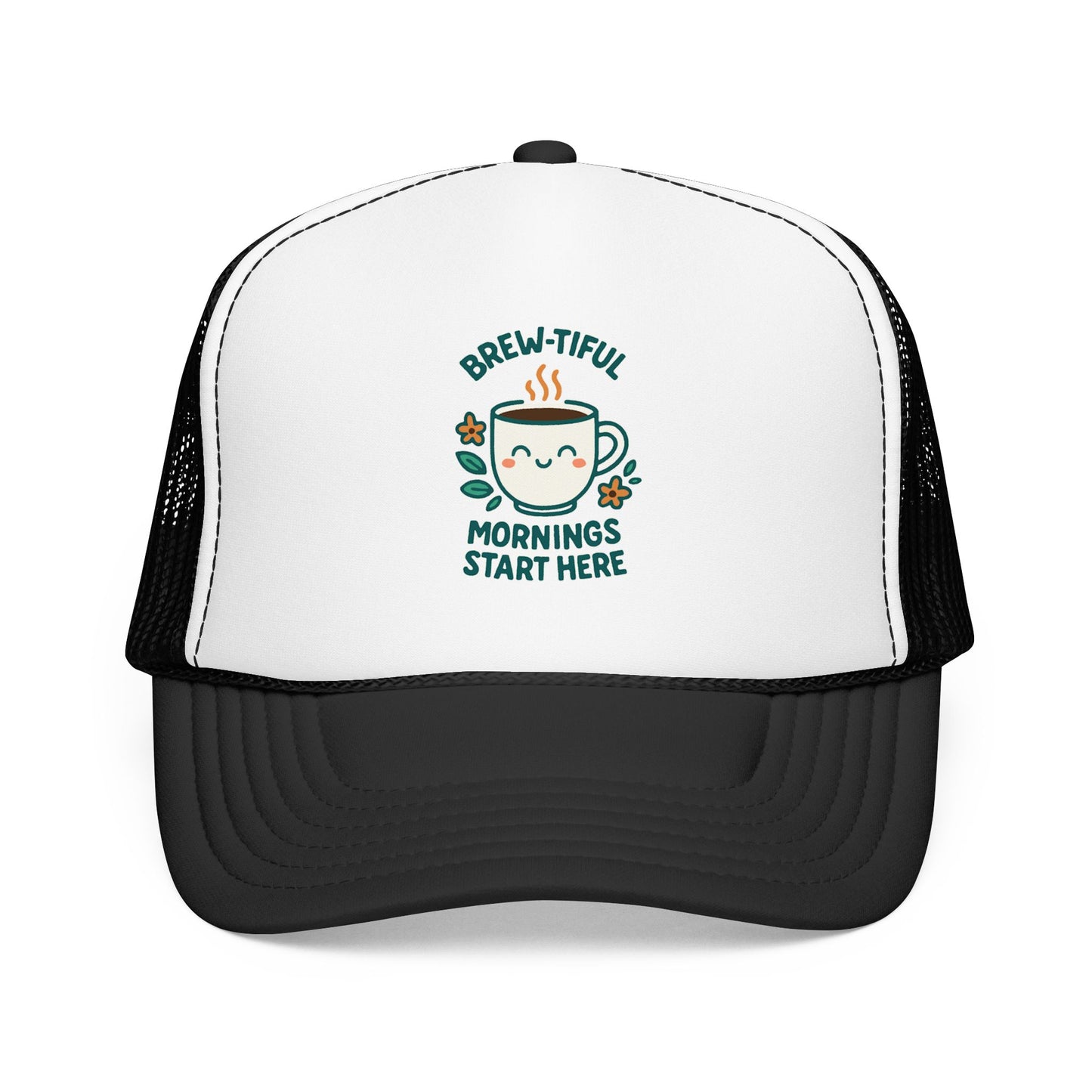 Brew-tiful Mornings Start Here - Cap