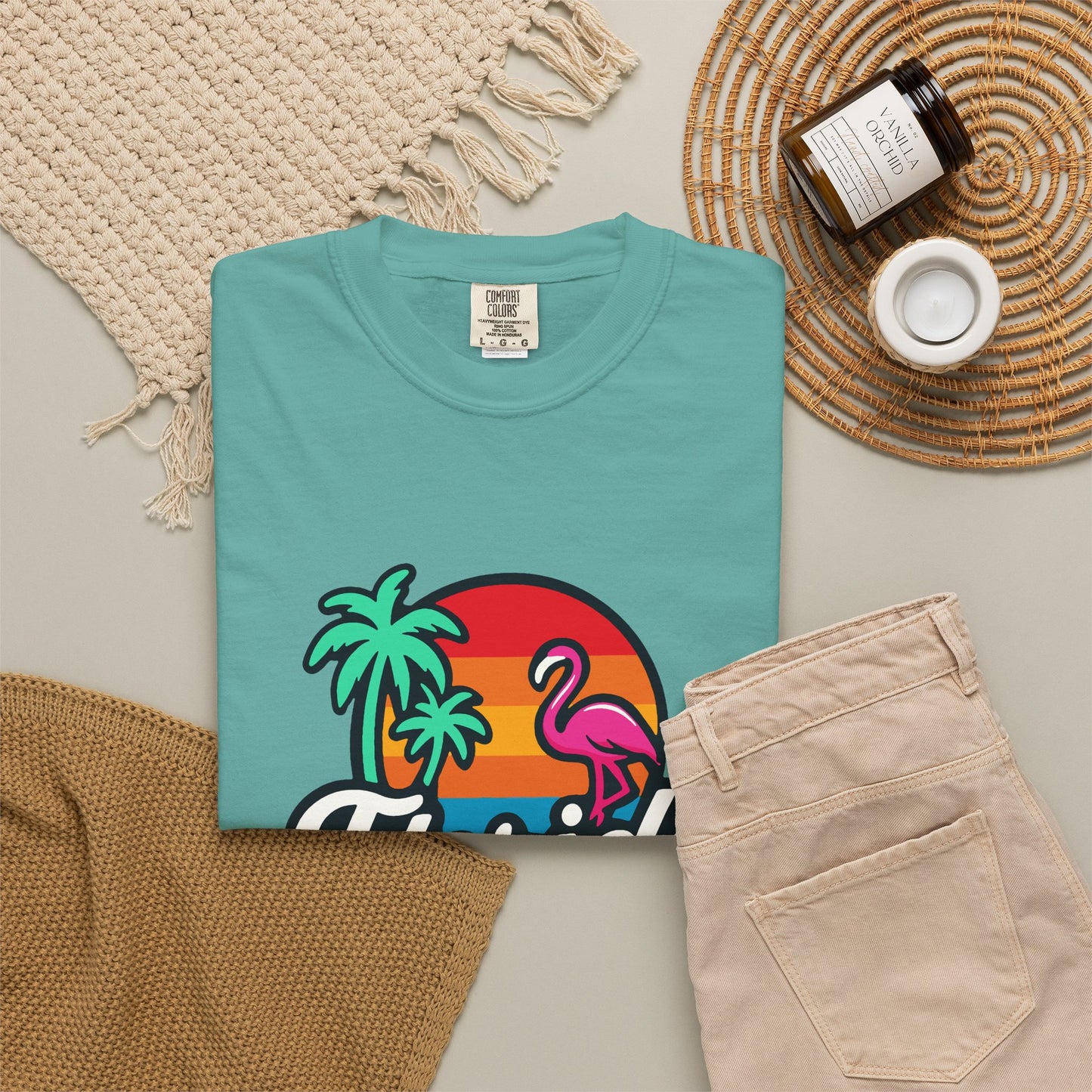 Florida Sunset Palm - T-Shirt