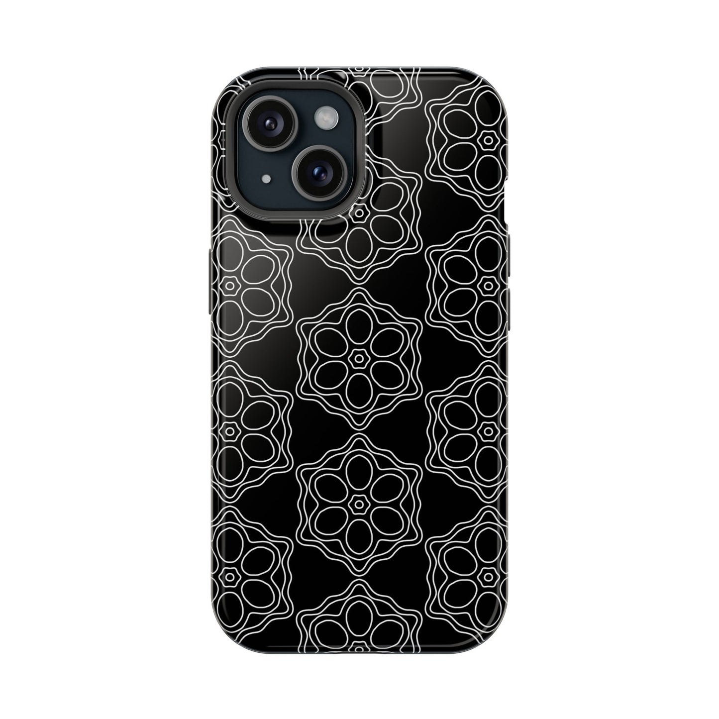 Geometric Sacred Flower - Magnetic Phone Case