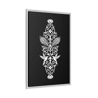 Hummingbird Soulmates - Framed Canvas
