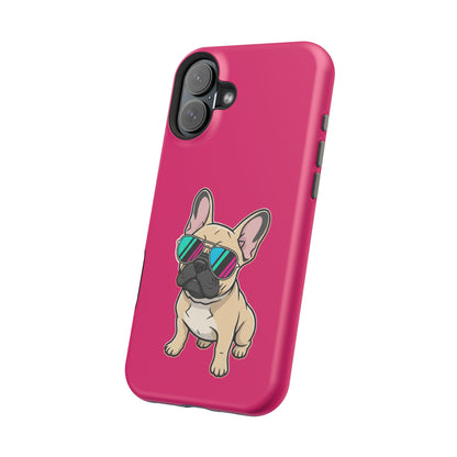 French Bulldog with Sunglasses - Magnetic Phone Case