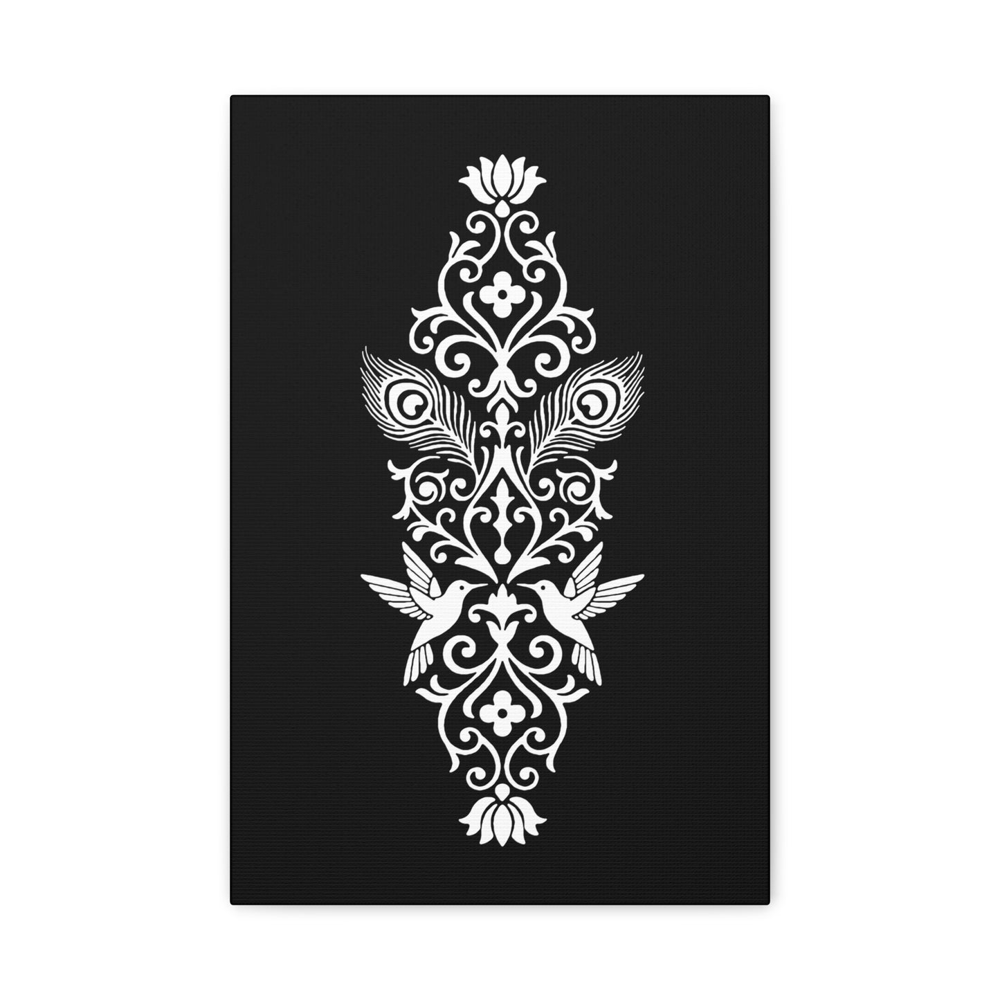 Hummingbird Soulmates - Stretched Canvas