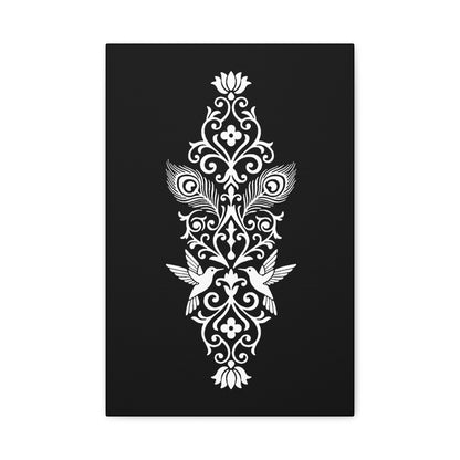 Hummingbird Soulmates - Stretched Canvas