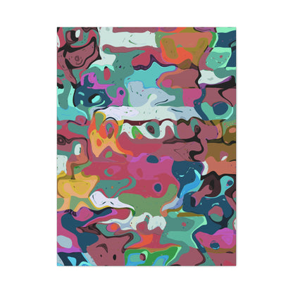 Colorful Abstract Marble - Canvas