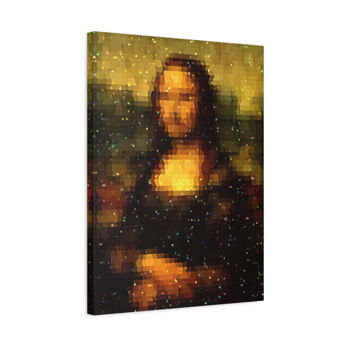 Pixel Muse — Silent Smile - Canvas