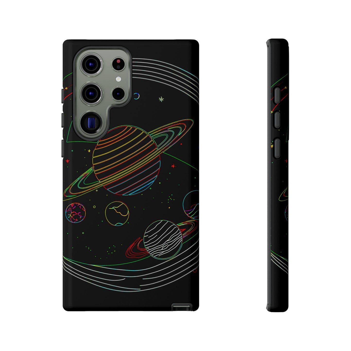 Galactic Tough Phone Case, Starry Space Protection, Unique Gift for Astronomers, Celestial Accessories, Trendy Space Lovers
