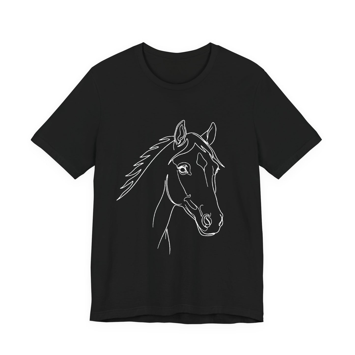 Horse Portrait Sketch - T-Shirt