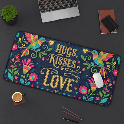 Hugs, Kisses & Love - Desk Mat