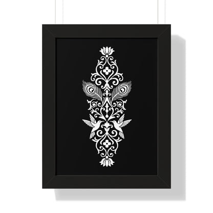 Hummingbird Soulmates - Framed Poster