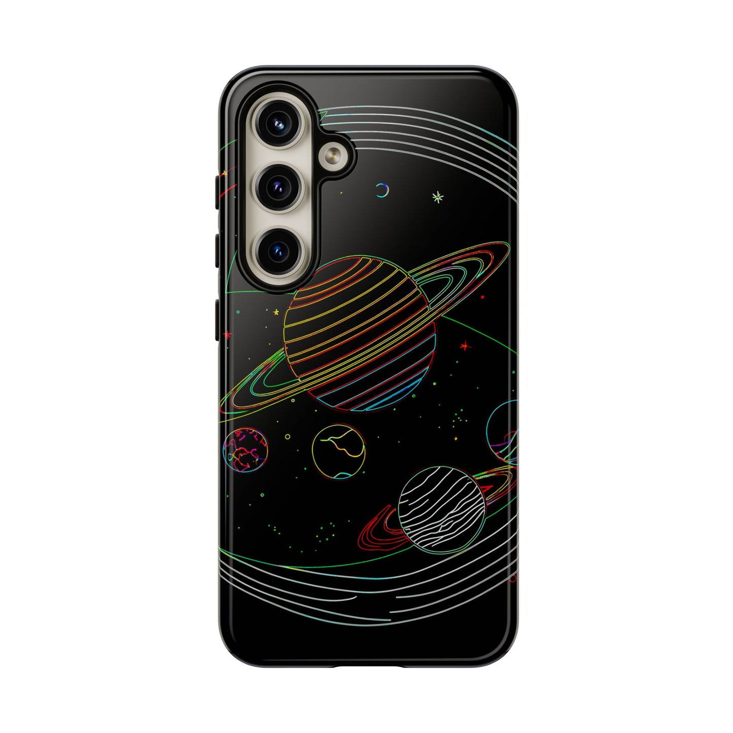 Galactic Tough Phone Case, Starry Space Protection, Unique Gift for Astronomers, Celestial Accessories, Trendy Space Lovers