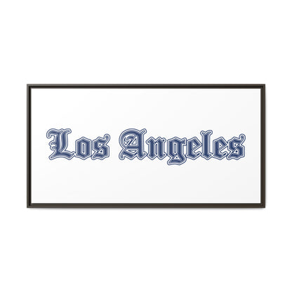 Los Angeles - Framed Canvas