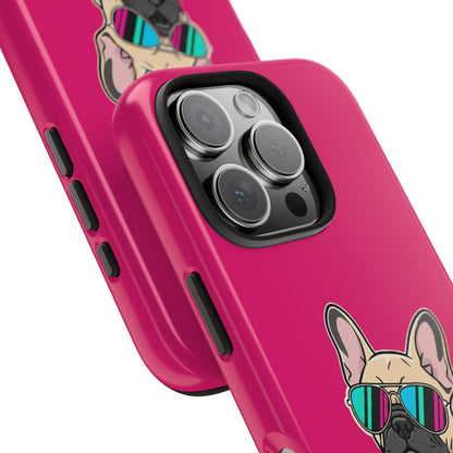 French Bulldog with Sunglasses - Phone Case