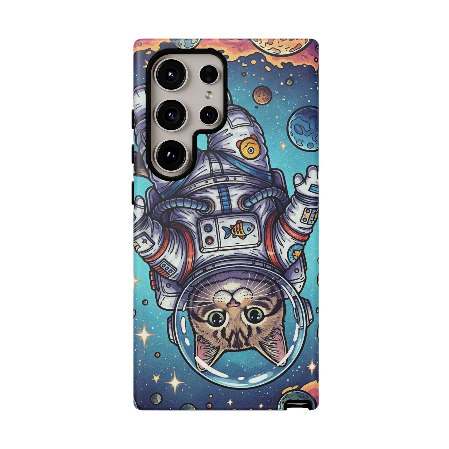 Astronaut Cat - Tough Phone Case