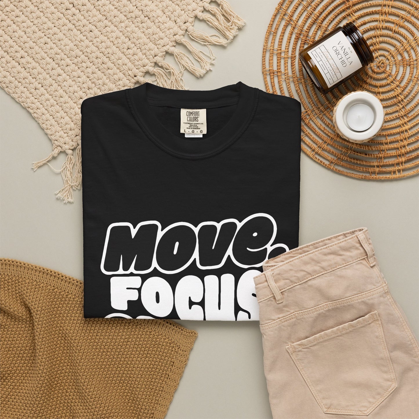 Move. Focus. Grow. Repeat. - T-Shirt