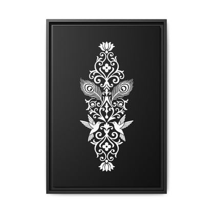 Hummingbird Soulmates - Framed Canvas