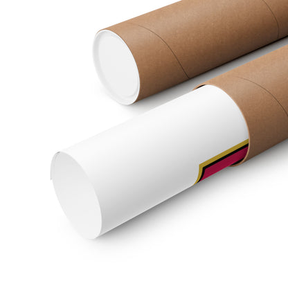 New Glory American Flag (Gold Edge Edition) - Poster