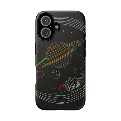 Galactic Tough Phone Case, Starry Space Protection, Unique Gift for Astronomers, Celestial Accessories, Trendy Space Lovers